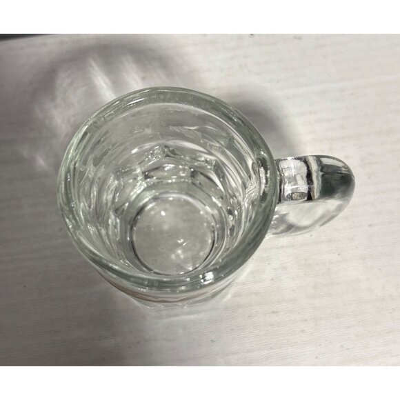 A&W Canada Root Beer Special Edition Glass Mini Mug Cup Logo 3 1/8" Tall Vintage - Picture 5 of 5